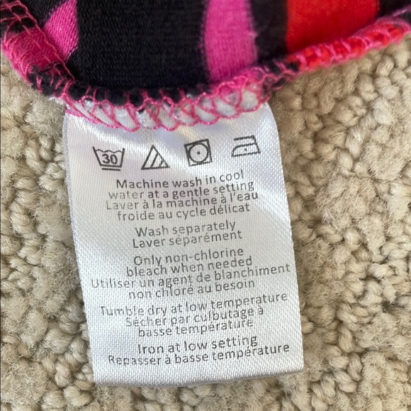 Striped Black and Red Women's Top - Picture 6 of 8